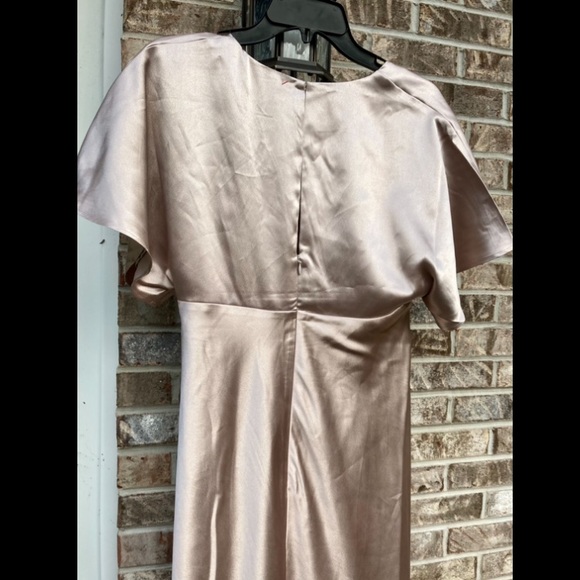 Birdy Grey Shimmer Rose Gold Maxi Dress - Picture 6 of 13